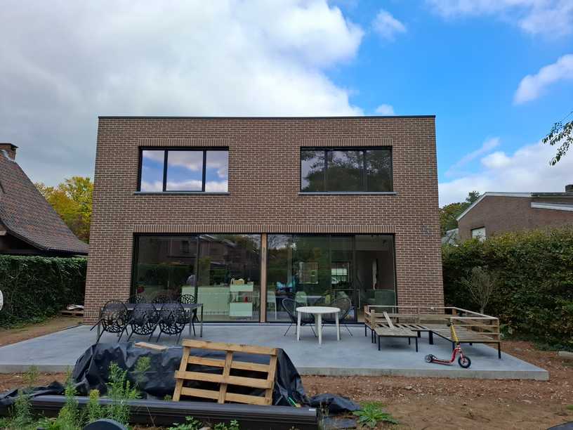 De nieuwe achtergevel De nieuwe achtergevel